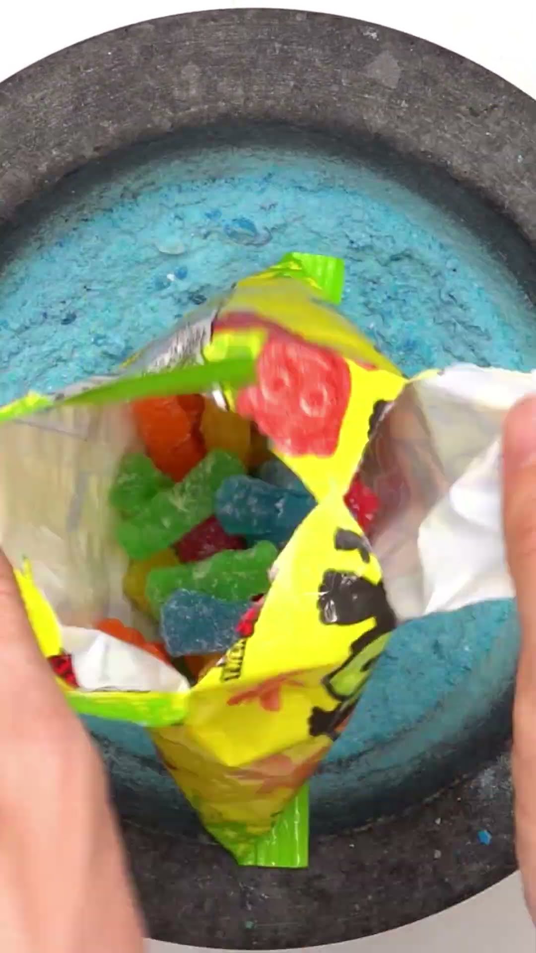 Blue Candy Face Mask