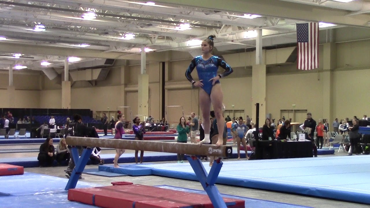 Cami Weaver Gymnastics 2019 Charleston Cup  beam