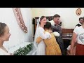 💕СВАДЬБА 🤵Даника и 👰Даши. Поздравления от гостей праздника после ВЕНЧАНИЯ🎉 ОНЛАЙН 📹