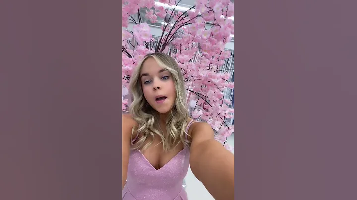 prom dress challenge | I like pink #shorts #tiktok