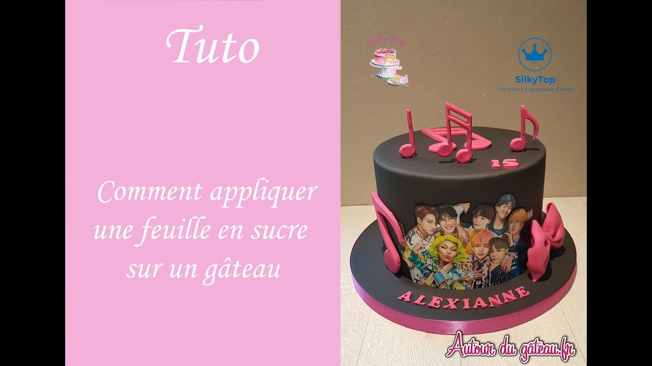 Découper et coller une photo comestible A4