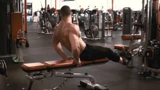 Gymnast tells us his favorite ab exercise for ripped abs Part 1