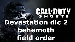 Famous COD Ghosts Devastation DLC 2 Behemoth Field Order Wealth