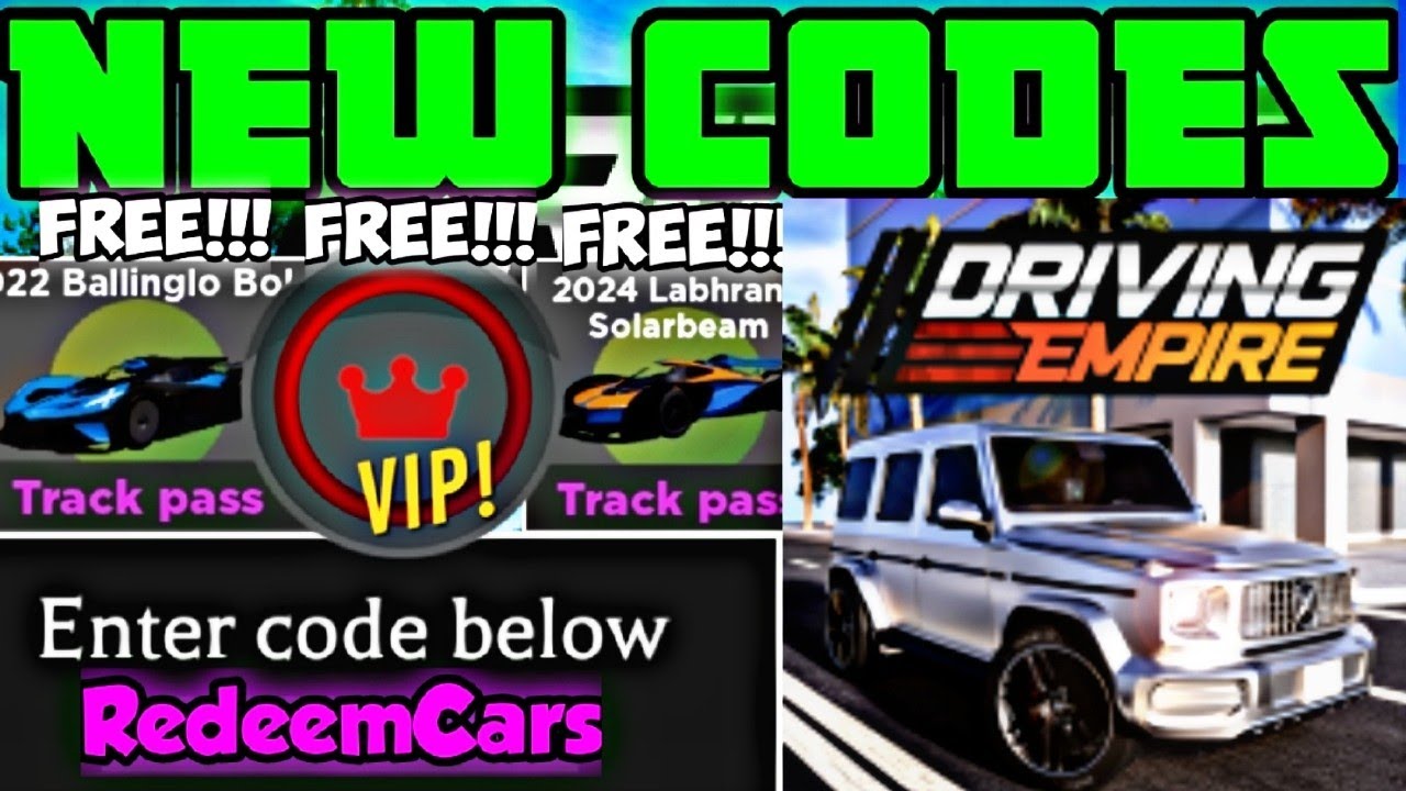 [NEW CODES!!!] DRIVING EMPIRE ALL *NEW CODES*, CANDY CODES & SECRET ...
