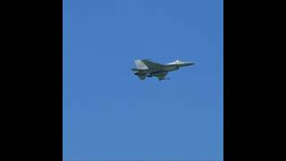 F-16 Fighter Jet Mach Speed Demonstration #military #aviation #f16