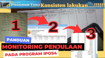 PROGRAM KASIR IPOS4:mencatat pembukuan penjualaan & laba toko@iwa88grocery