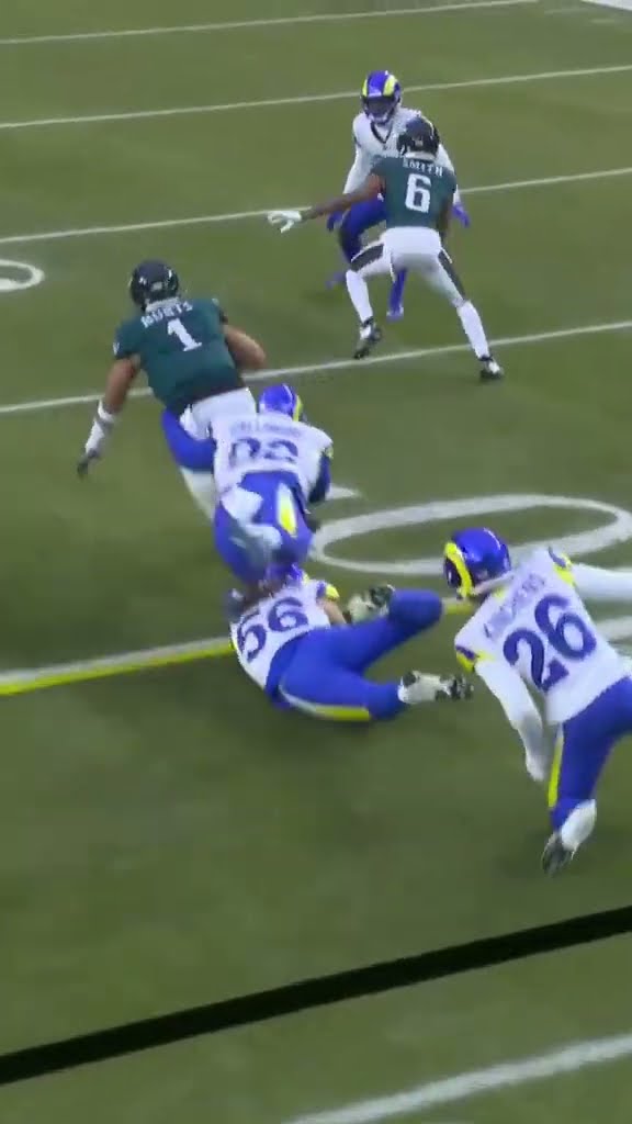what a start ? #jalenhurts #philadelphia #eagles #nfl #nflplayoffs
