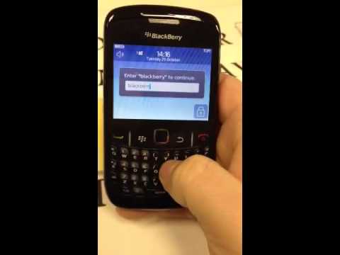 How to remove phone password's off of all blackberry's  if