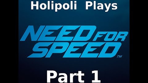Need for Speed Gameplay w/ No Commentary Part 1