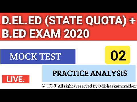 Target Batch Ct B.Ed Exam 2020//Analysis//Disscus