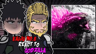Kaiju No.8 react to Godzilla | - GC