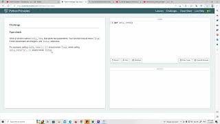 Python Principles(Type Check) How to Solve-Explained
