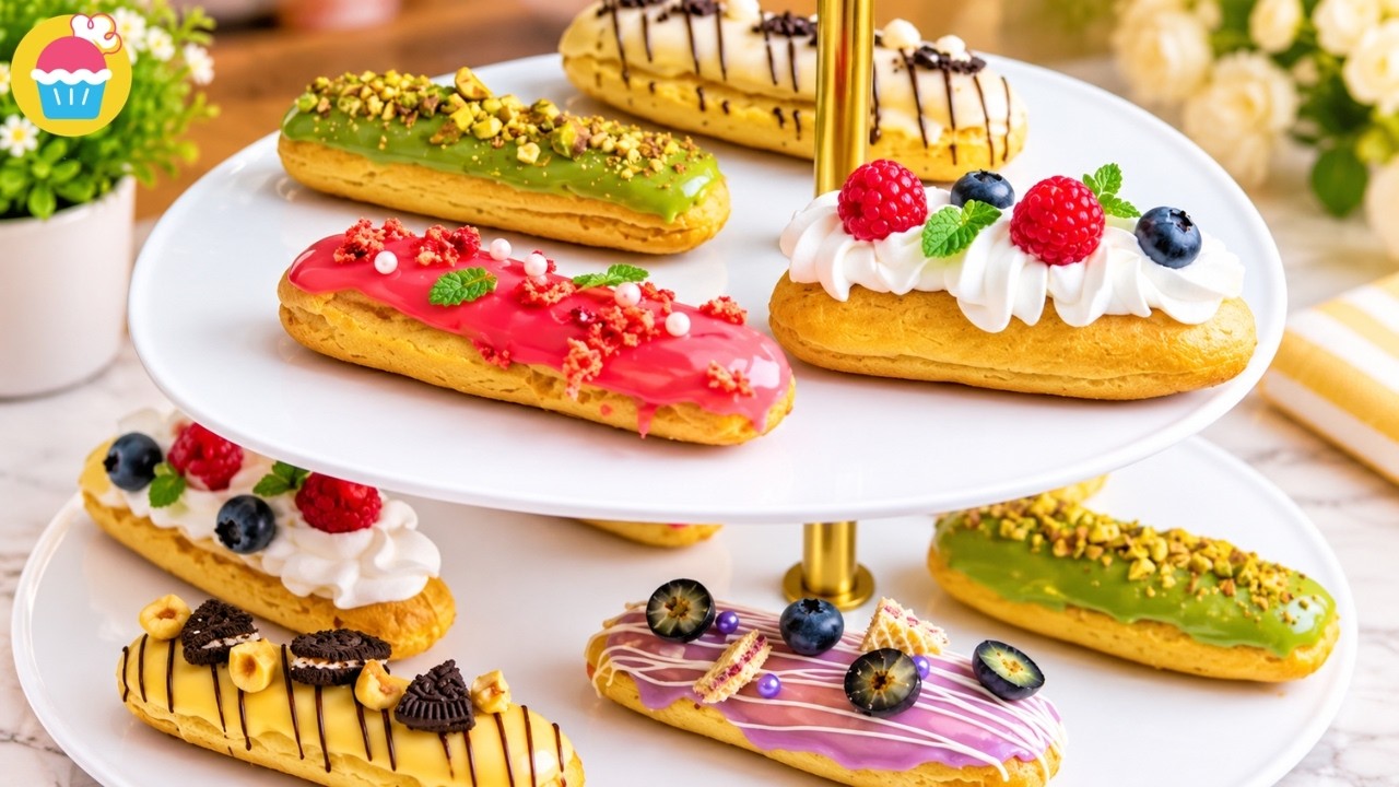 Pasteles Choux | Recetas de postres fáciles y creativas | DeliWow