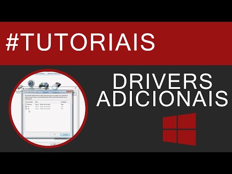 Remover excluir drivers Adicionais de impressoras