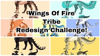 Wings Of Fire tribe redesign || Original challenge!