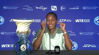 Coco Gauff takes lessons from Cincinnati triumph into US Open