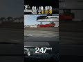 NFS Shift 2 (Car - Mitsubishi) With Top Speed Recorded in (255KM/H!) ⚡🔥#shift2unleashed #shorts