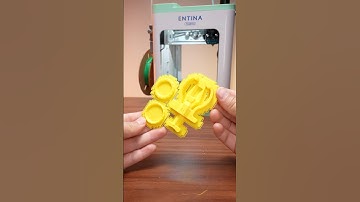 ☄️Shoot! Print a fun Frisbee shooter using Tina2Plus mini 3d printer.#entina3d #tina2plus #3dprinter