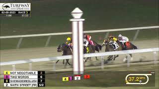 RACE 3 PROGRAM 2-8-2023
