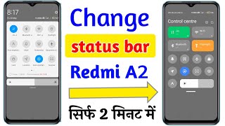 Redmi A2 status bar change setting | Redmi A2 me status bar change kaise kare | Redmi A2 setting screenshot 3