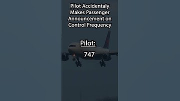 Pilot Accidentally Gives Passenger Announcement to Air Traffic Control | Funny ATC