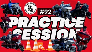 Practice Session #92  Advanced Slow Speed Motorcycle Riding Skills (With Chapters)