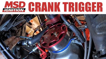 MSD Crank Trigger install on a 400 SBC