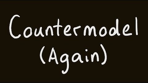 Symbolic Logic 26: Countermodel for Modal Logic