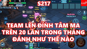 VLTK Mobile - Team Lên Đỉnh Trên 20 Lần Trong 1 Tháng Đánh Như Thế Nào | LnP