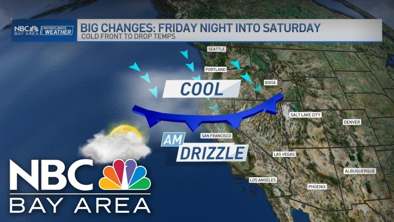 Bay Area Forecast: Much colder temps ahead - YouTube