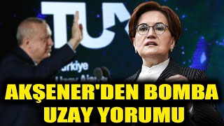 Hurbaşkanı Erdoğanın İnşallah Aya Gidiyoruz Çıkışına Meral Akşenerden Bomba Yorum