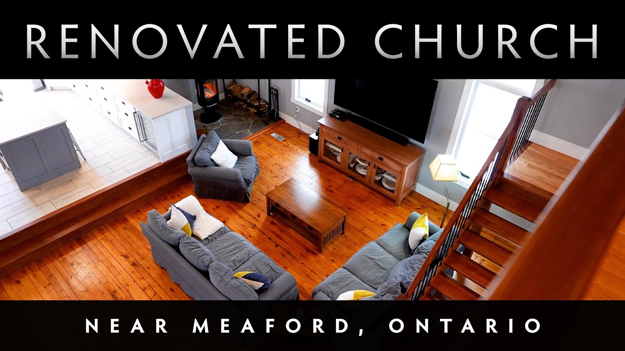 A renovated church for sale near Meaford, Ontario, Canada YouTube