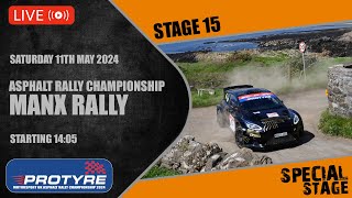 Manx National Rally 2024 - Stage 15 - Protyre Motorsport UK Asphalt Rally Championship