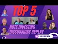 JKP's Best 5 Mortgage Note Investing Discussions with Experts