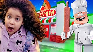 S'ÉCHAPPER DE LA PIZZERIA DE PAPA PIZZA AVEC AMIRA ET SAMI (Roblox)