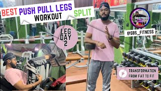 Push Pull Legs Workout || Legs Day 2 || Hamstrings & Calf focused Legs ? workout By SBS  Fitness