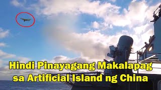 Chinese Bomber na Patungo umano sa Isang Artificial Island ng China Hinarang at Niratrat ng US Navy