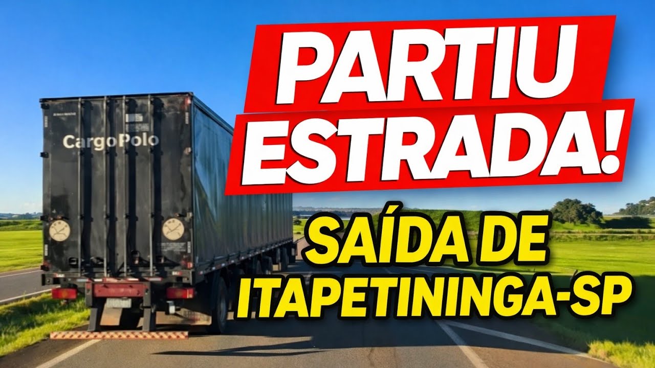 EP88/26 INICIANDO MAIS UM DIA COM A GRAÇA DE DEUS  SAINDO DE #ITAPETININGA SP