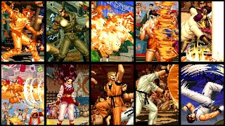 The King of Fighters '94  All Desperation Moves