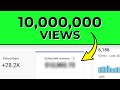 How much $$$ YouTube paid for my 10,000,000 view VIRAL VIDEO