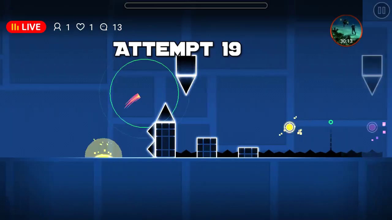 geometry dash playing your levels - YouTube