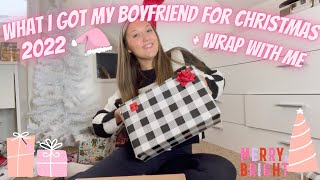 VLOGMAS DAY 12: what i got my boyfriend for christmas + wrapping presents