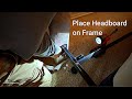 HOW TO: Mounting A Headboard On A Metal Frame