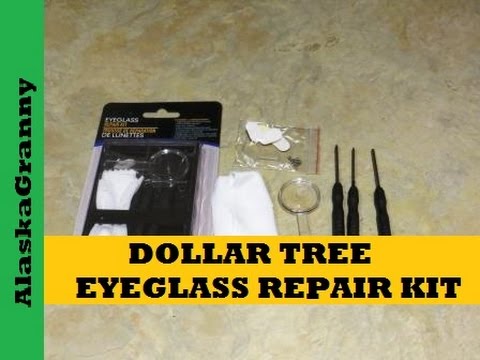 Eyeglass Repair Kit from Dollar Tree 