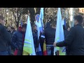 Membrii PLr așteaptă cuminti ordinul de inaintare pentru depunerea de flori