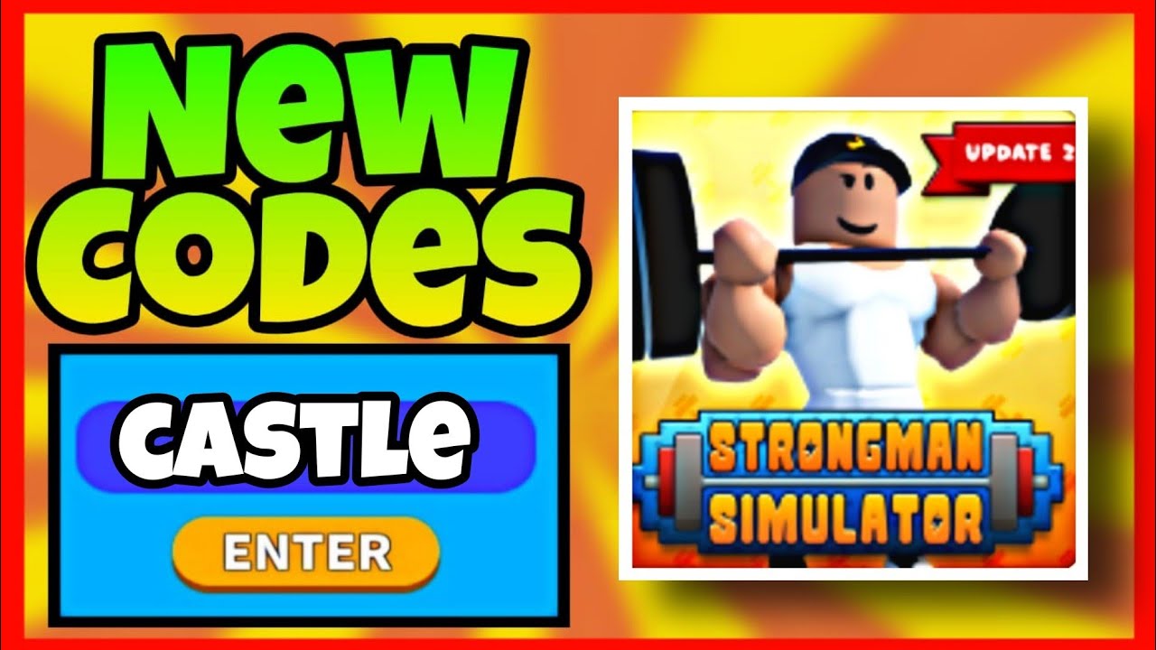 castle-update-new-codes-strongman-simulator-roblox-strongman-simulator-codes-youtube