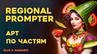 Regional Prompter | Делим prompt на части