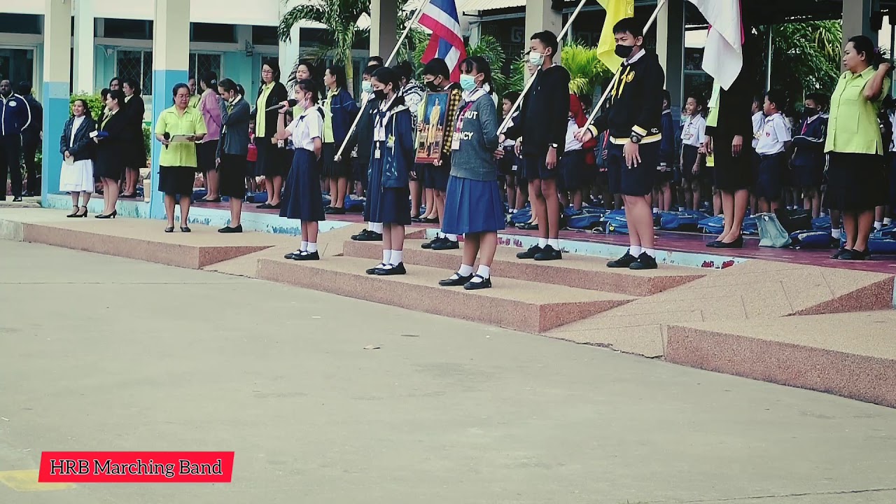 HRB Marching Band  โรงเรียนมหาไถ่ศึกษาบ้านไผ่