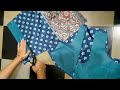 34 Size 4 Tucks Blouse Cutting and Stitching | Step-by-Step Tutorial
