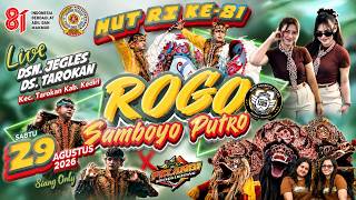 Live Jaranan Rogo Samboyo Putro Pelangi Audio Jegles Tarokan Kediri
